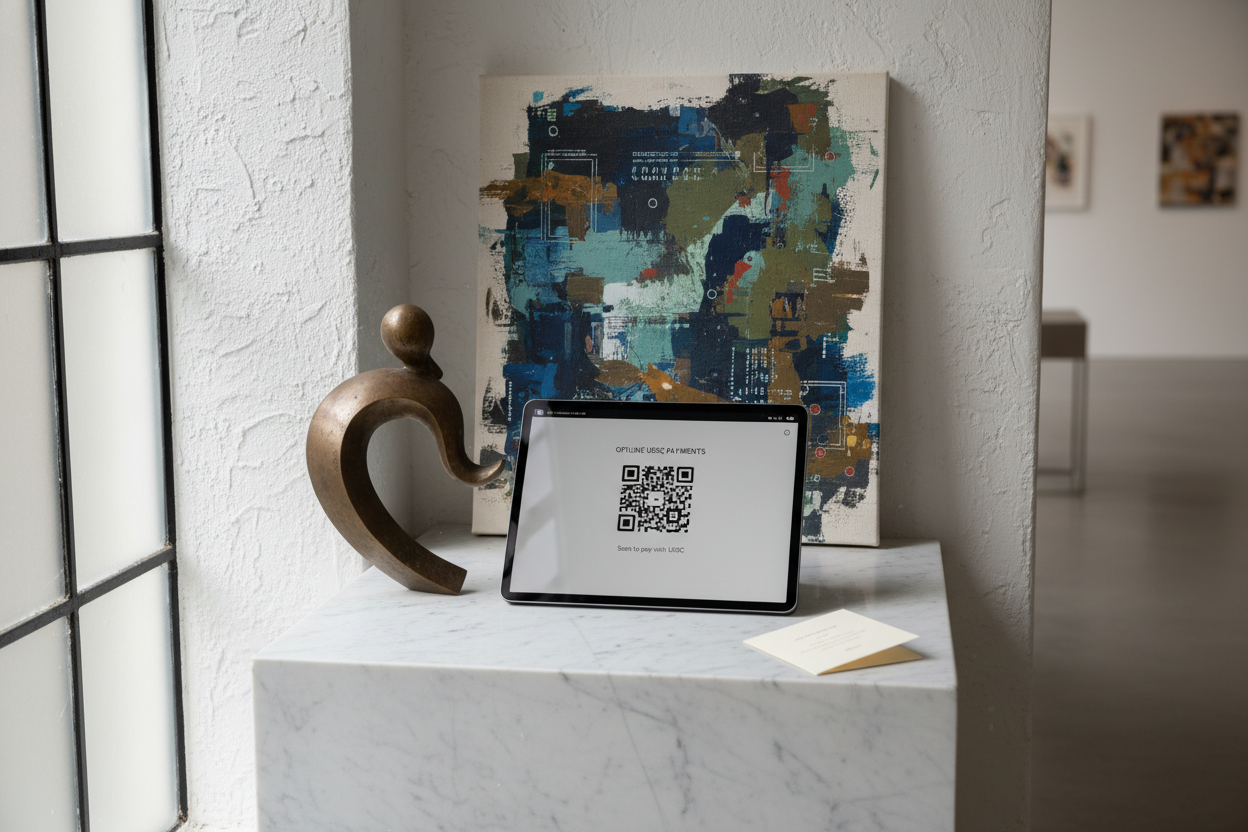 Offline USDC QR Codes for Street Vendors: Accept Stablecoins Without Internet