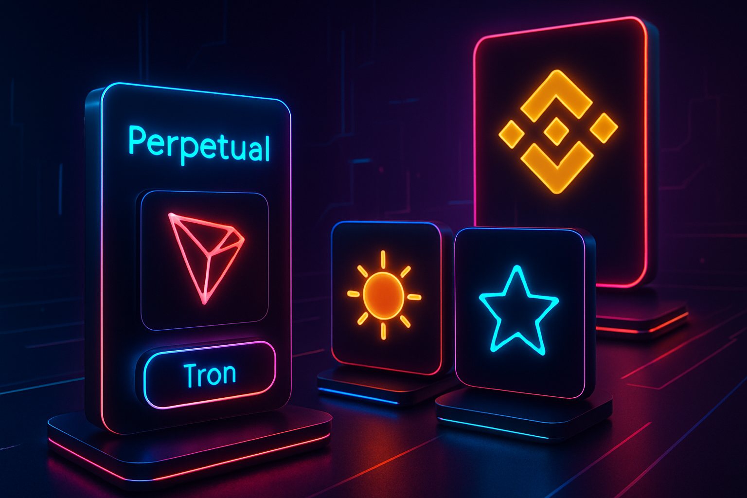 Perpetual DEXs on Tron and BNB Chain: SunPerp, Aster, and the Future of Low-Fee Trading