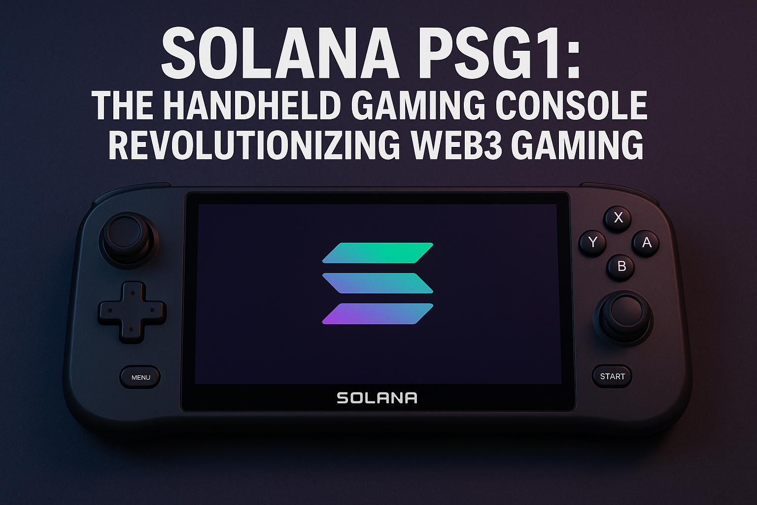 Play Solana PSG1: The Handheld Gaming Console Revolutionizing Web3 Gaming