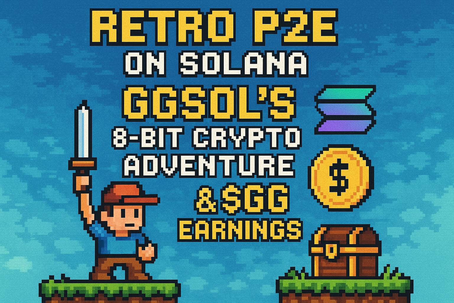 Retro P2E on Solana: GGSOL’s 8-bit Crypto Adventure and $GG Earnings