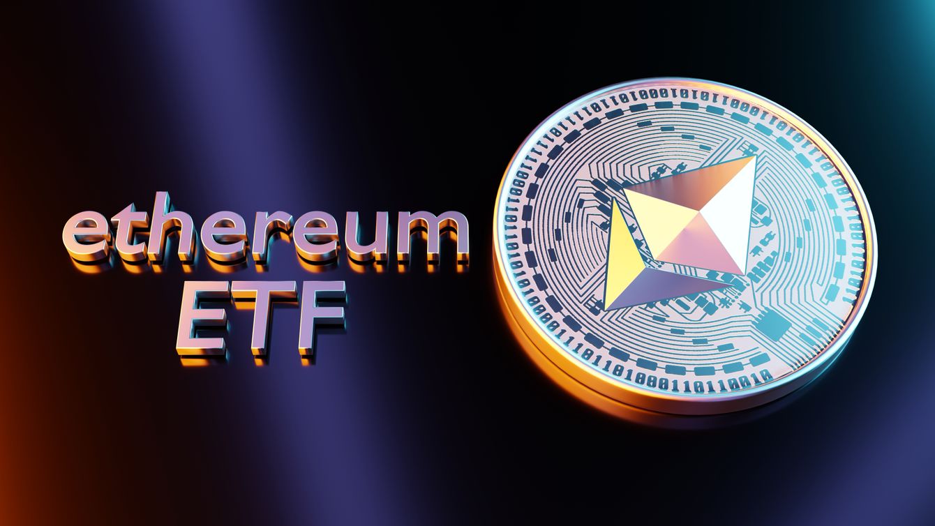 Ronin and Optimism logos intertwined over an Ethereum logo backdrop, symbolizing blockchain scalability and integration