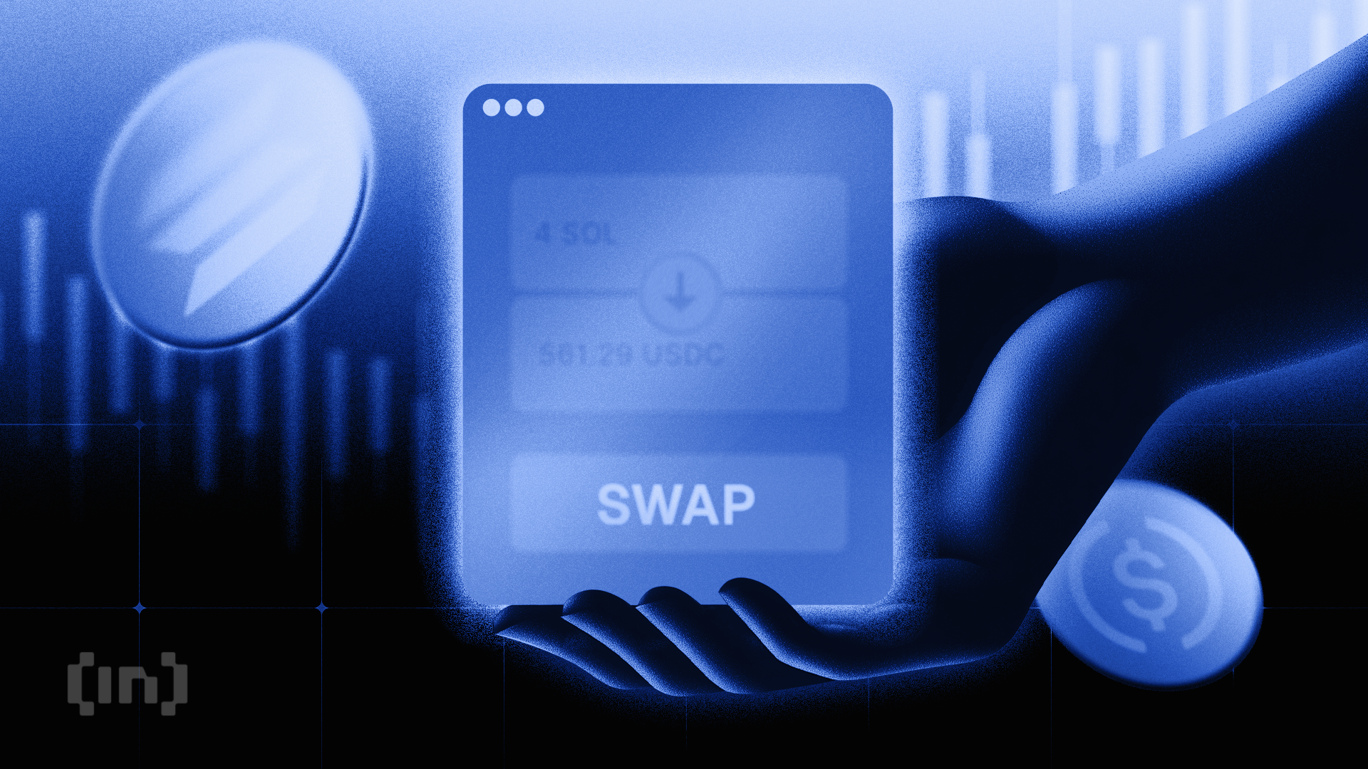 Screenshot of Base App in-feed trading interface displaying real-time token swaps for Base Chain tokens, highlighting seamless social trading experience.