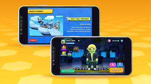 MeegosNFT gameplay screenshot featuring a colorful toy-themed arena in the survival game on Solana