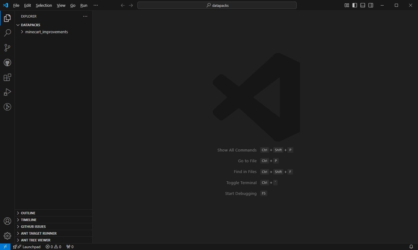 Screenshot of Sui Move Runner v0.5.0 new project structure sidebar in VS Code, displaying organized Sui Move smart contract development interface with streamlined deployment features