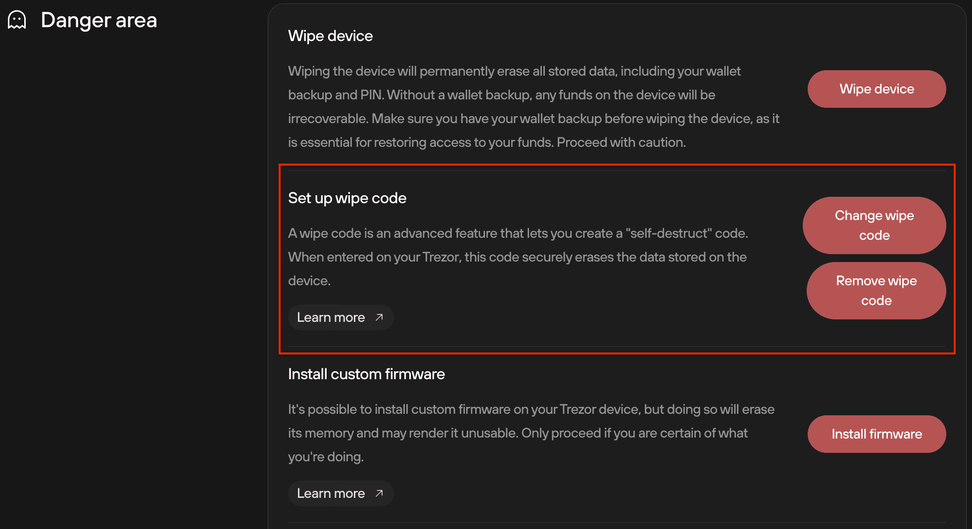 Screenshot of Trezor Suite Swap tab highlighting security features like hardware confirmation and privacy options