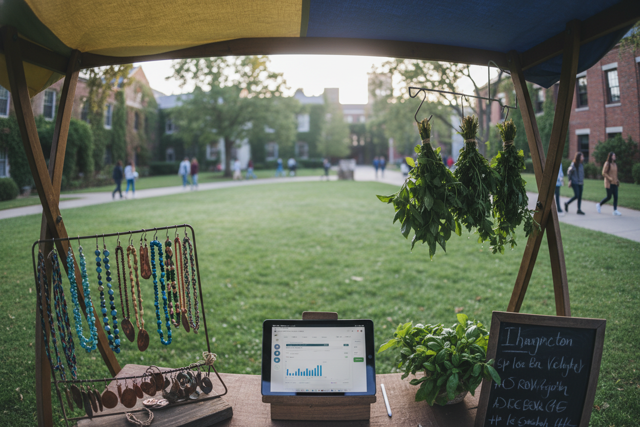 Secure Offline Stablecoin Links for Pop-Up Market Merchants