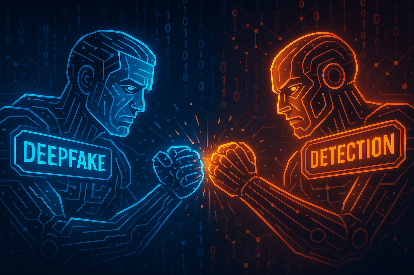 Side-by-side comparison of original AI-generated image with 500px artifacts versus imperceptible watermarked version for reliable deepfake detection