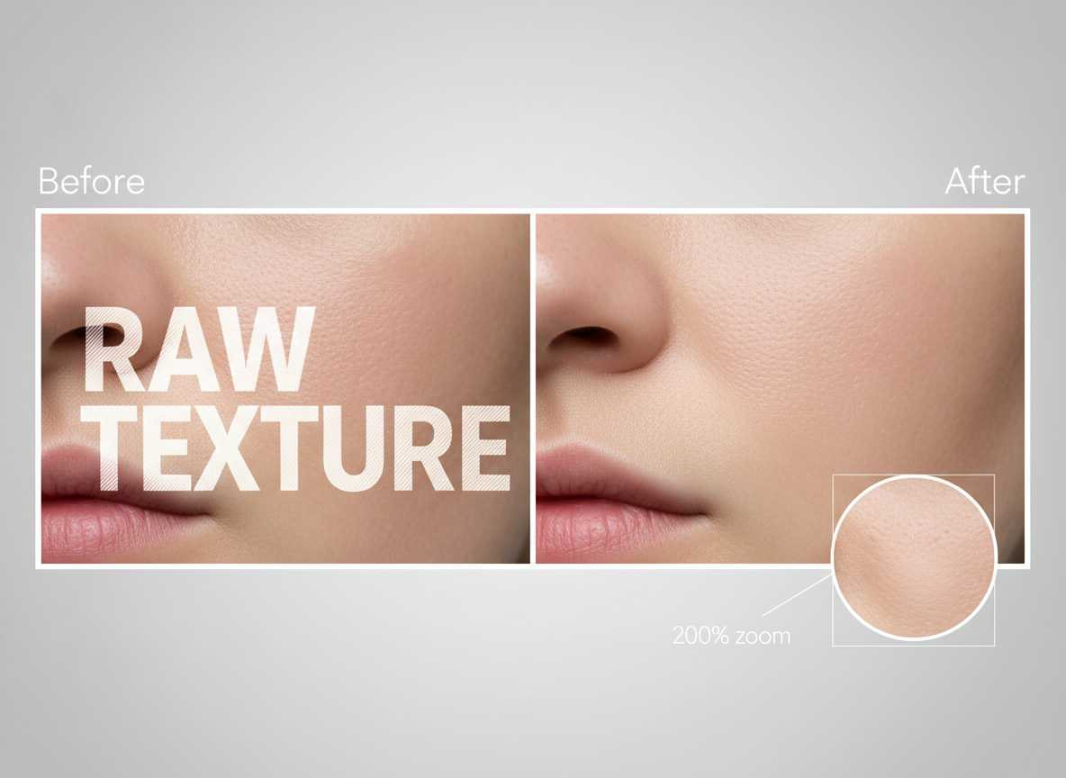 Side-by-side comparison of AI-generated image with visible watermark before removal and clean version after AI tool erasure, illustrating watermark vulnerability