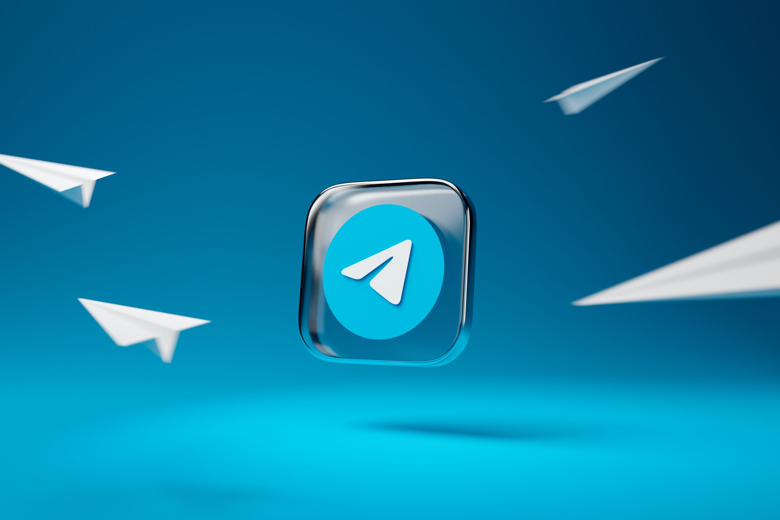 Small business owner using a smartphone Telegram bot to accept Toncoin crypto payments