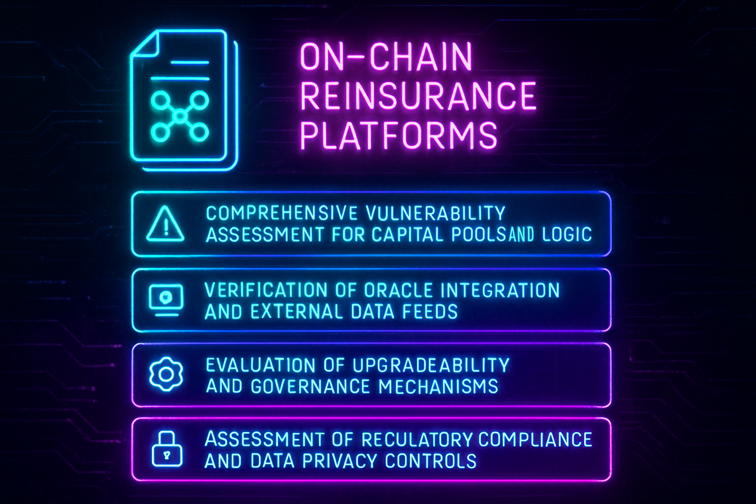 Smart Contract Auditing for On-Chain Reinsurance Platforms: Key Considerations