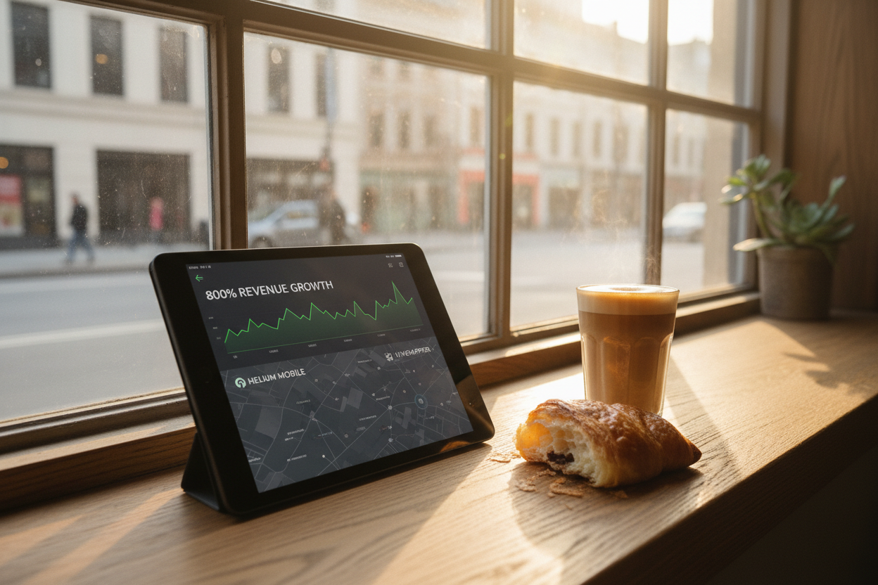 Solana DePIN Revenue Surge: Helium Mobile and Hivemapper Lead with 800% Growth