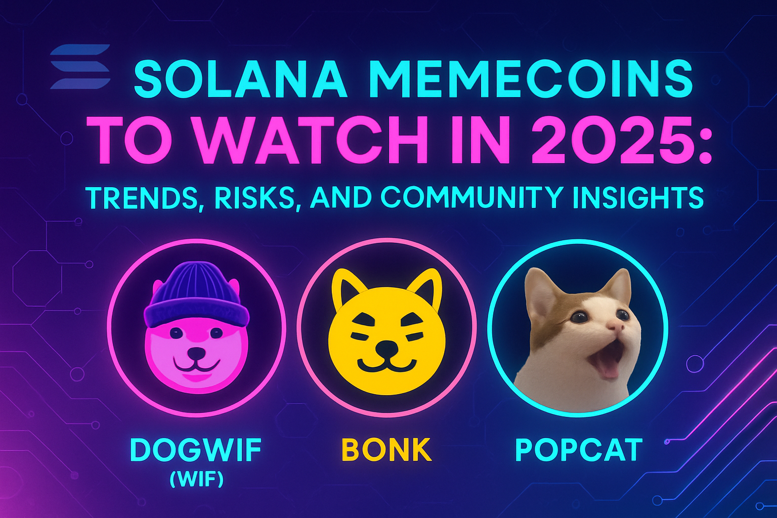 Solana Memecoins to Watch in 2025: Trends, Risks, and Community Insights
