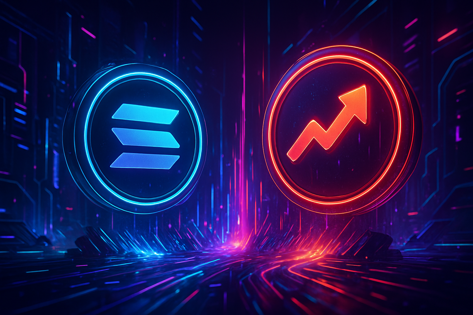 Solana vs NASDAQ: Visualizing the Surge in Solana Network Trading Volume