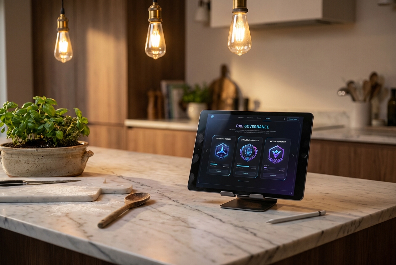 Soulbound Governance NFT Badges for DAO Voting Rewards and Status Signaling