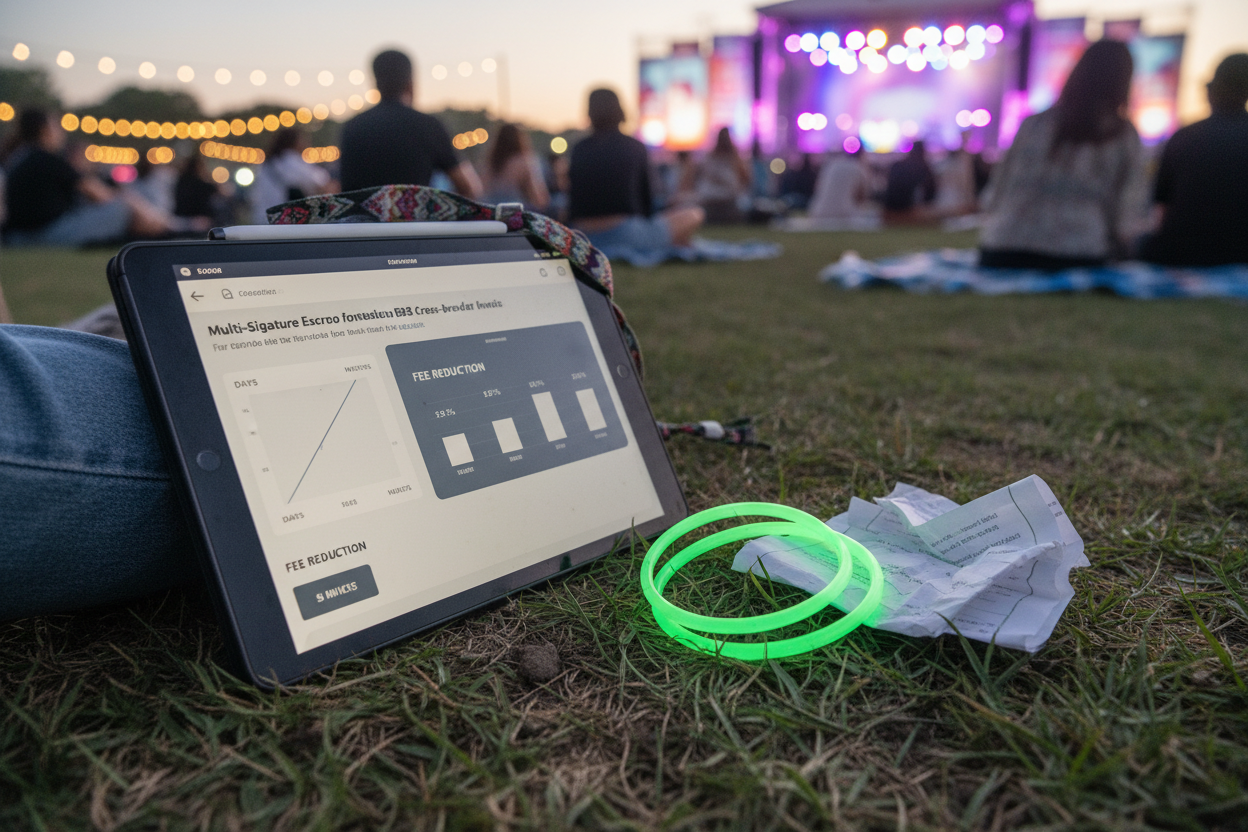 Stablecoin Multi-Sig Escrow for Cross-Border B2B Invoicing: Slash Fees and Days-Long Delays