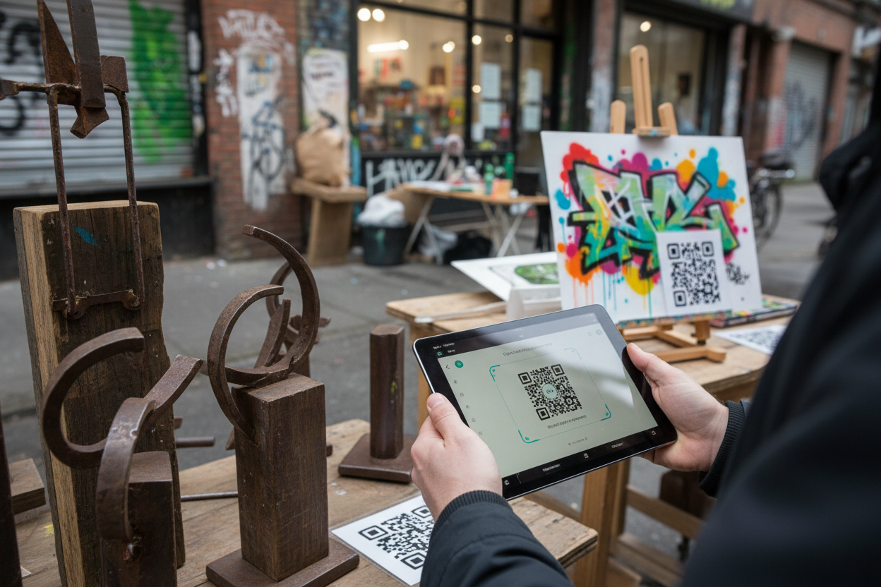 Street Retailers Accept USDC Offline via Customizable QR Codes
