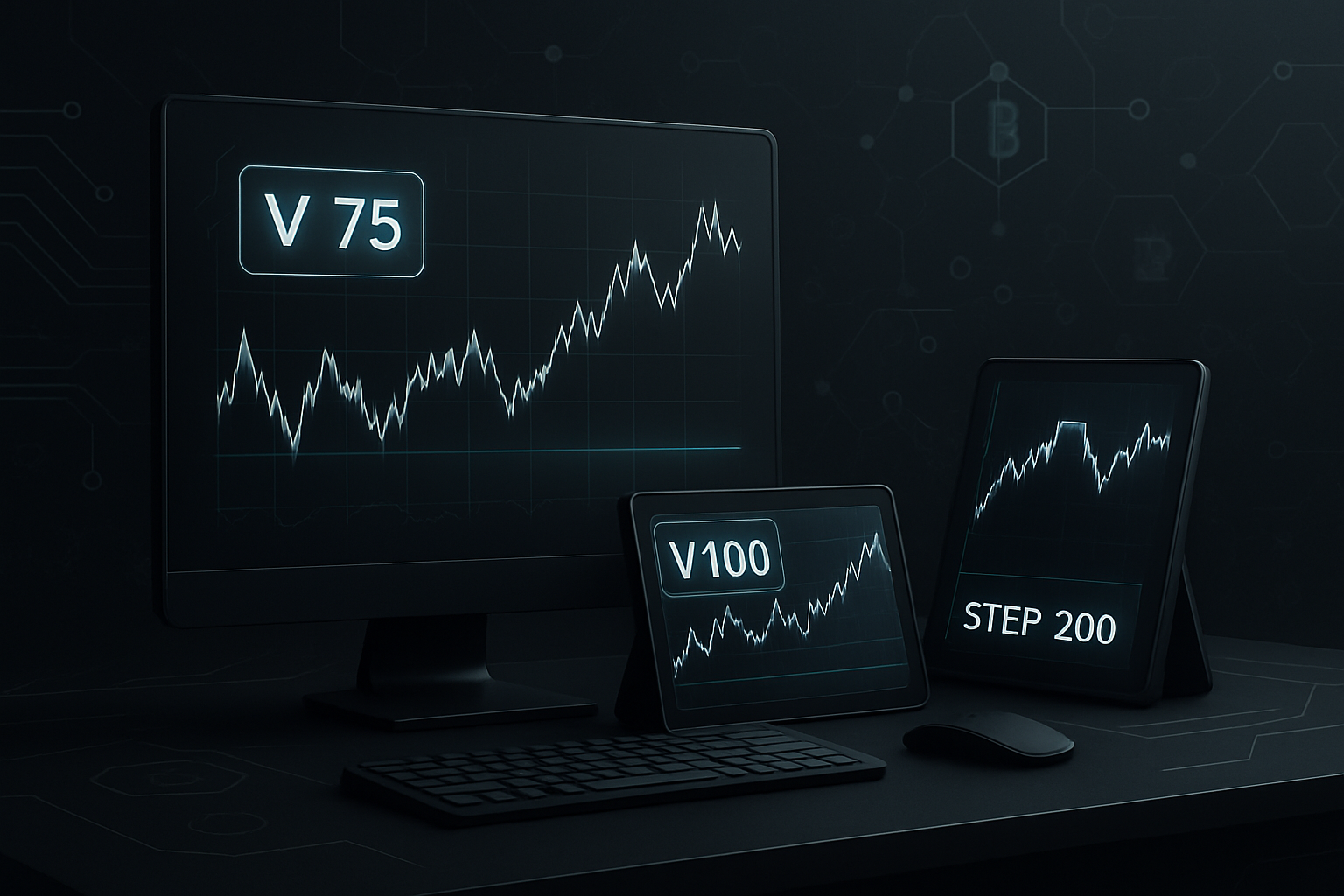 Synthetic Perpetual Indices: How Traders Use V75, V100, and Step Index 200 for Consistent Profits