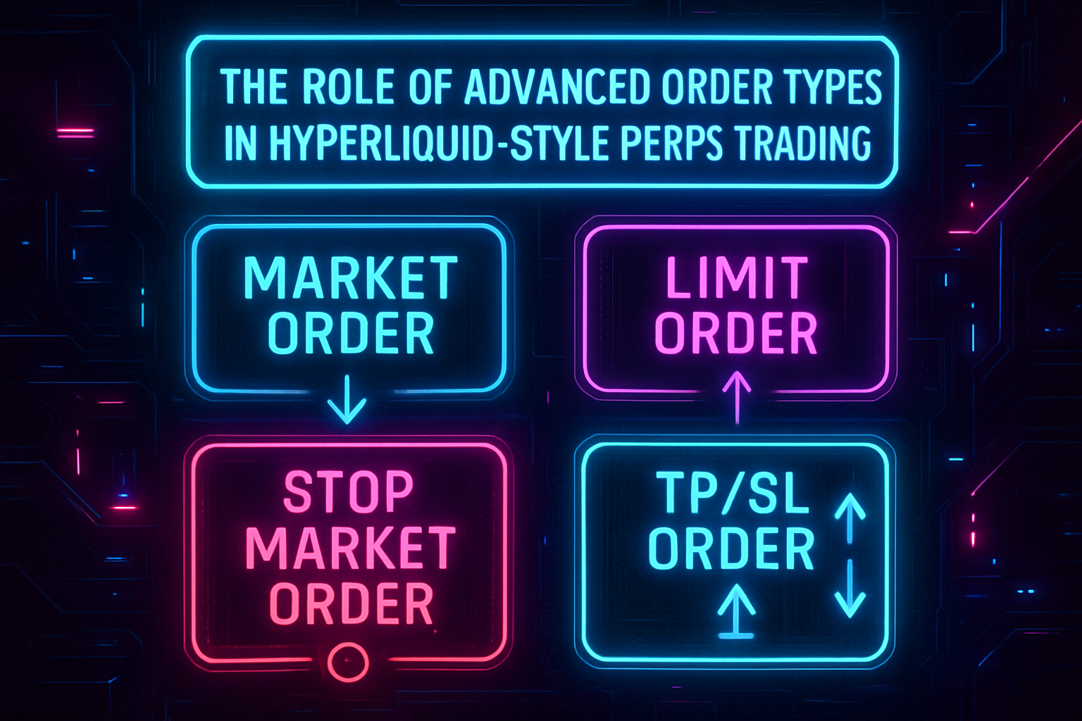The Role of Advanced Order Types in Hyperliquid-Style Perps Trading