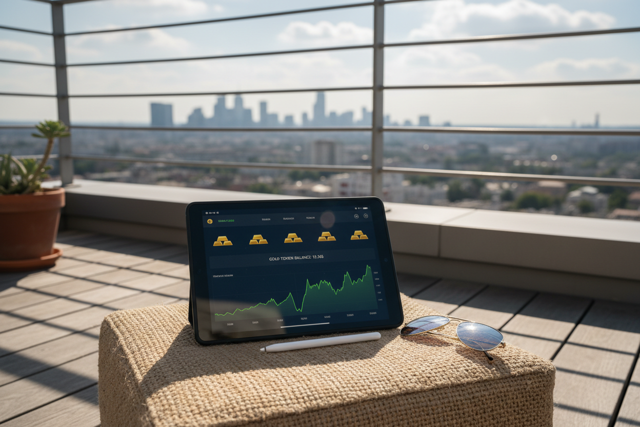 Tokenized Gold GGBR: Trade Physical Gold Backed Tokens 24/7 Without Storage Fees