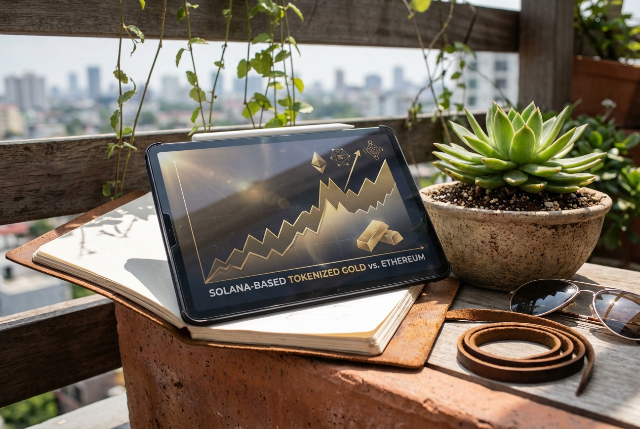 Tokenized Gold on Solana Outshines Ethereum: Oro GOLD and XAUt0 Performance Comparison 2025