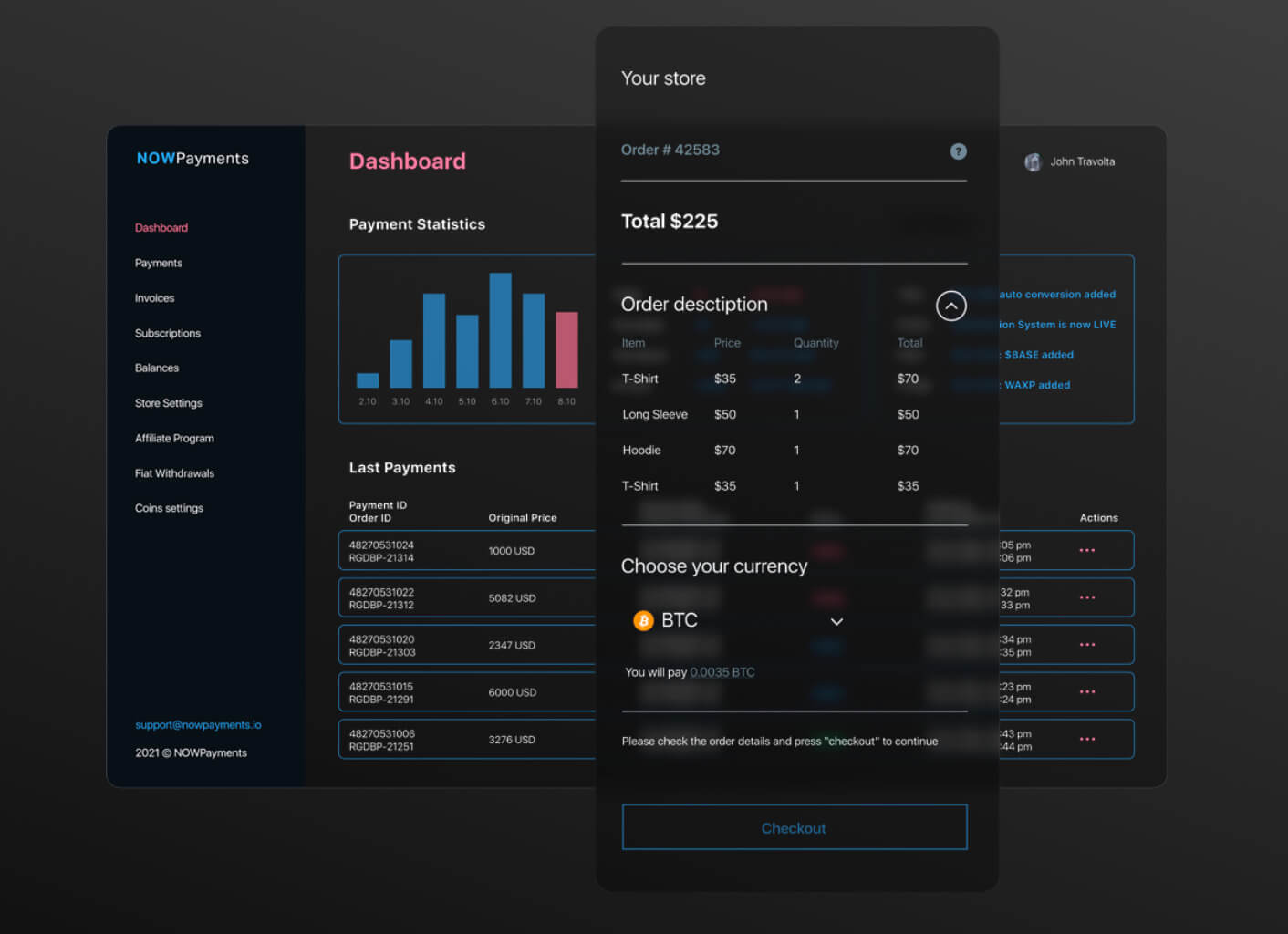 Blockchain dashboard showing tokenized invoice for SME financing with real-time RWA-backed stablecoin line of credit drawdown
