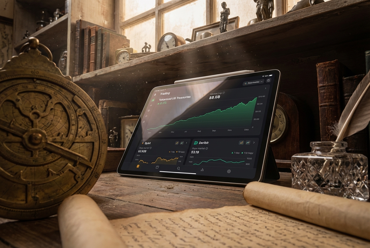 Tokenized US Treasuries Hit $8.6B Market Cap: Shift to Active Collateral on Bybit Deribit and DBS Repo Markets