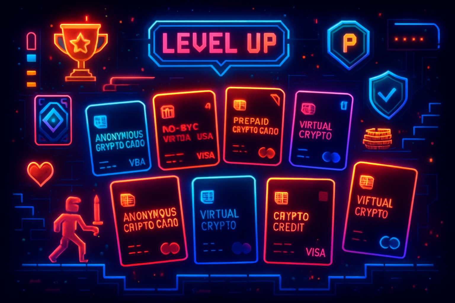 Top 10 No-KYC Crypto Credit Cards for Anonymous Spending in 2024