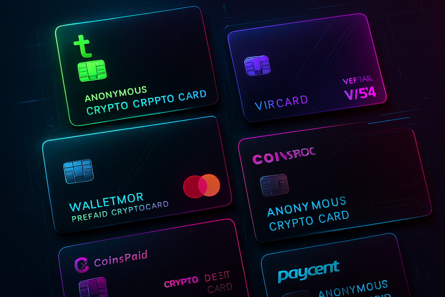Top No-KYC Crypto Credit Cards for Anonymous Online Shopping in 2024
