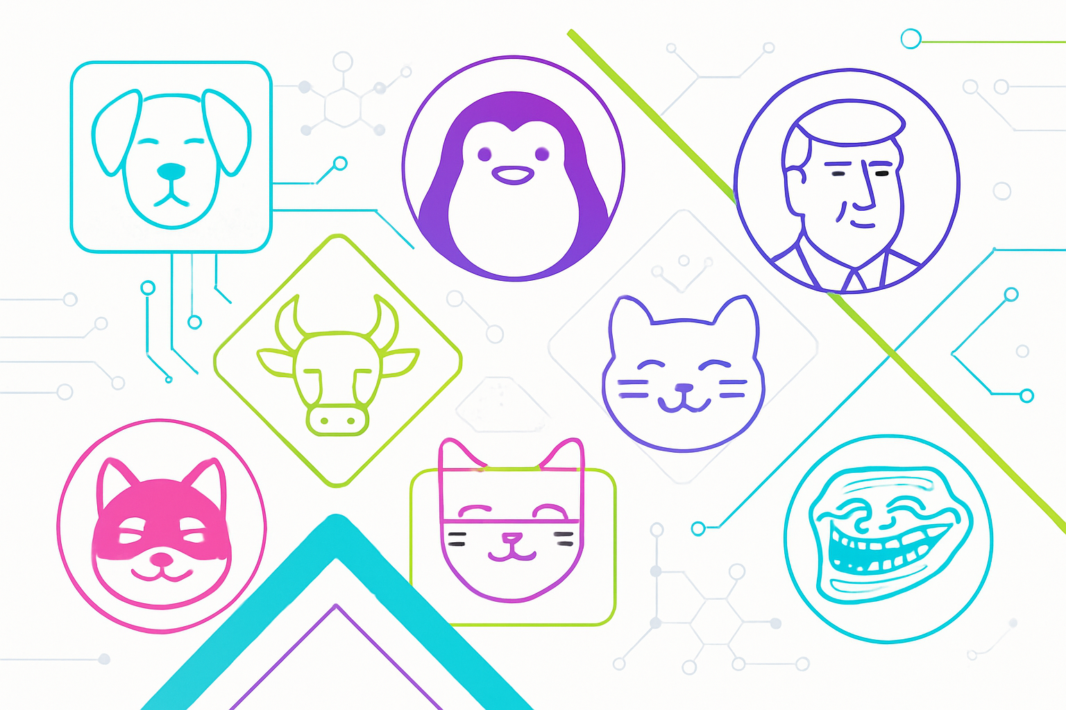 Top Solana Memecoins to Watch in 2025: $BULL, $FCG, $AKU, $TROLL and More