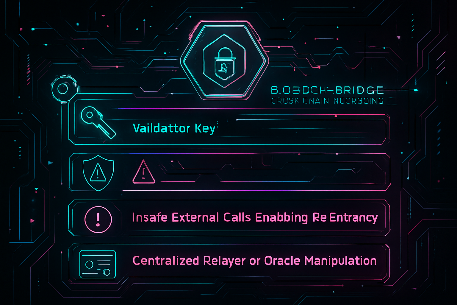 Top Vulnerabilities in Blockchain Bridge Cross-Chain Messaging