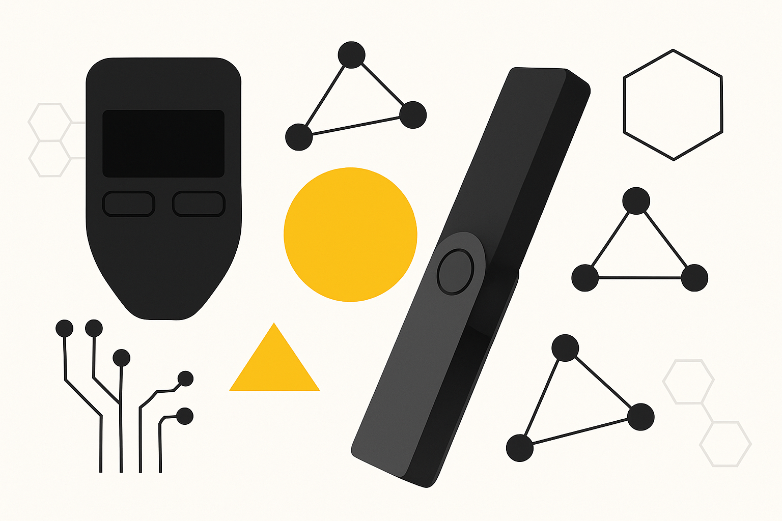 Trezor Safe 7 vs Ledger Nano X: Visual Comparison of the Latest Hardware Wallets