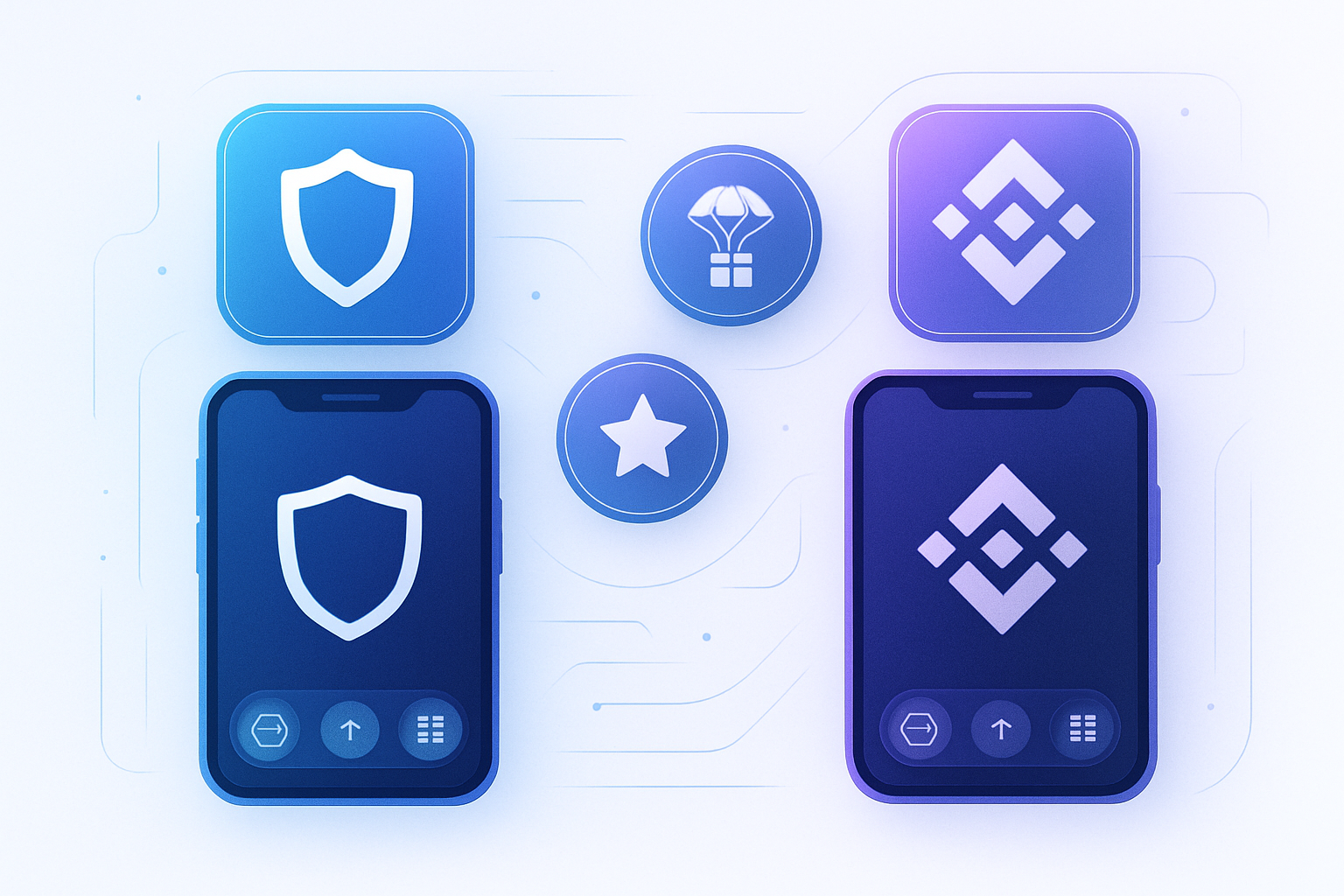 Trust Wallet vs Binance Wallet: Visual Guide to Features, Airdrops, and Alpha Points (2025 Edition)