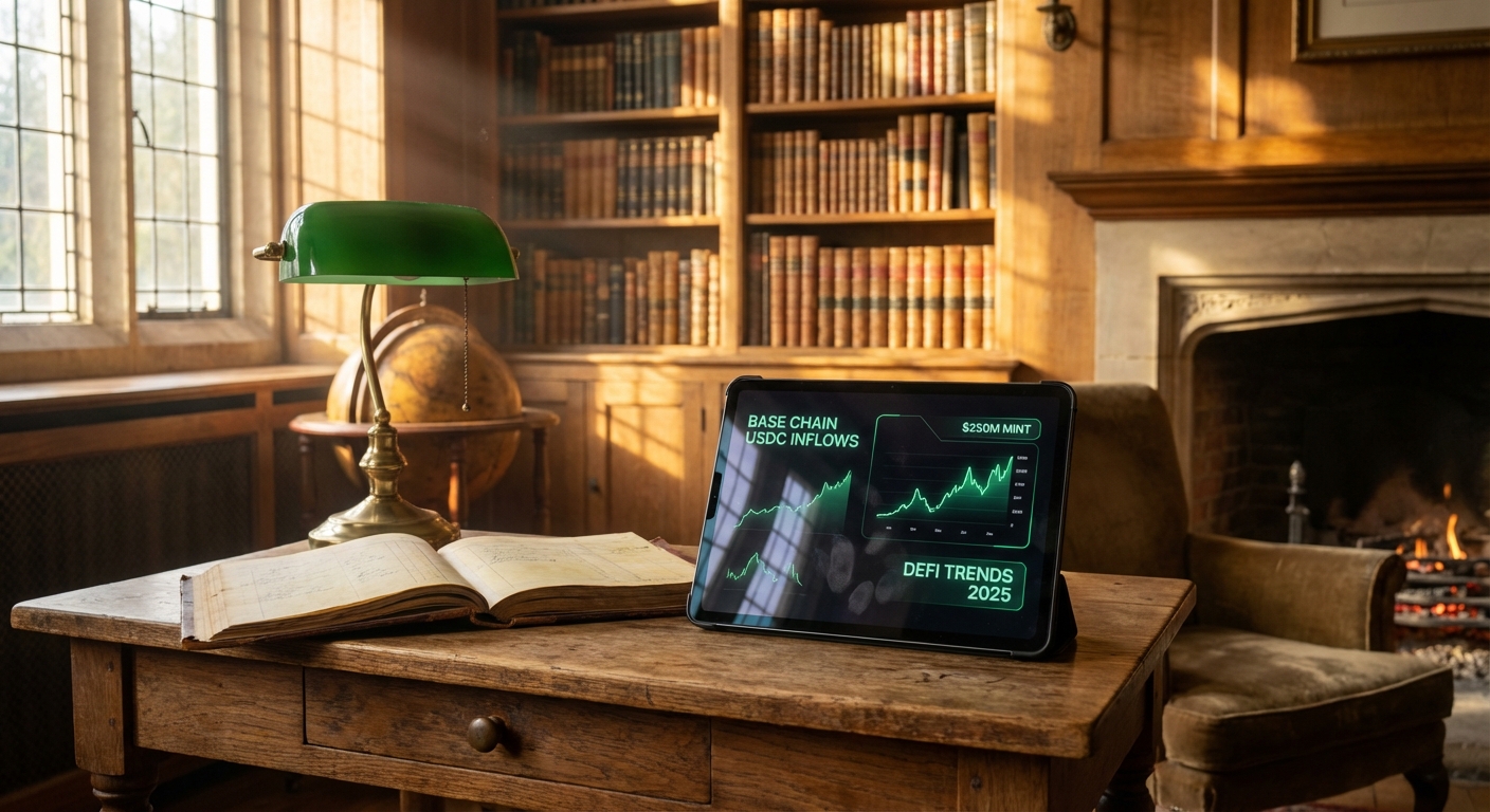 USDC on Base Chain Inflows Surge: Analyzing $250M Mints and DeFi Trends 2025