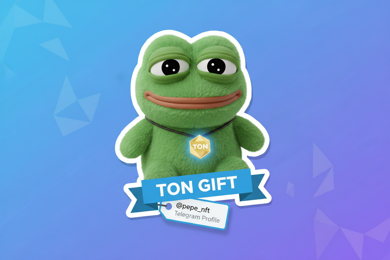 Vibrant Telegram NFT gifts like Plush Pepe stickers and plush toys exchanged on TON blockchain user profiles boosting Toncoin adoption