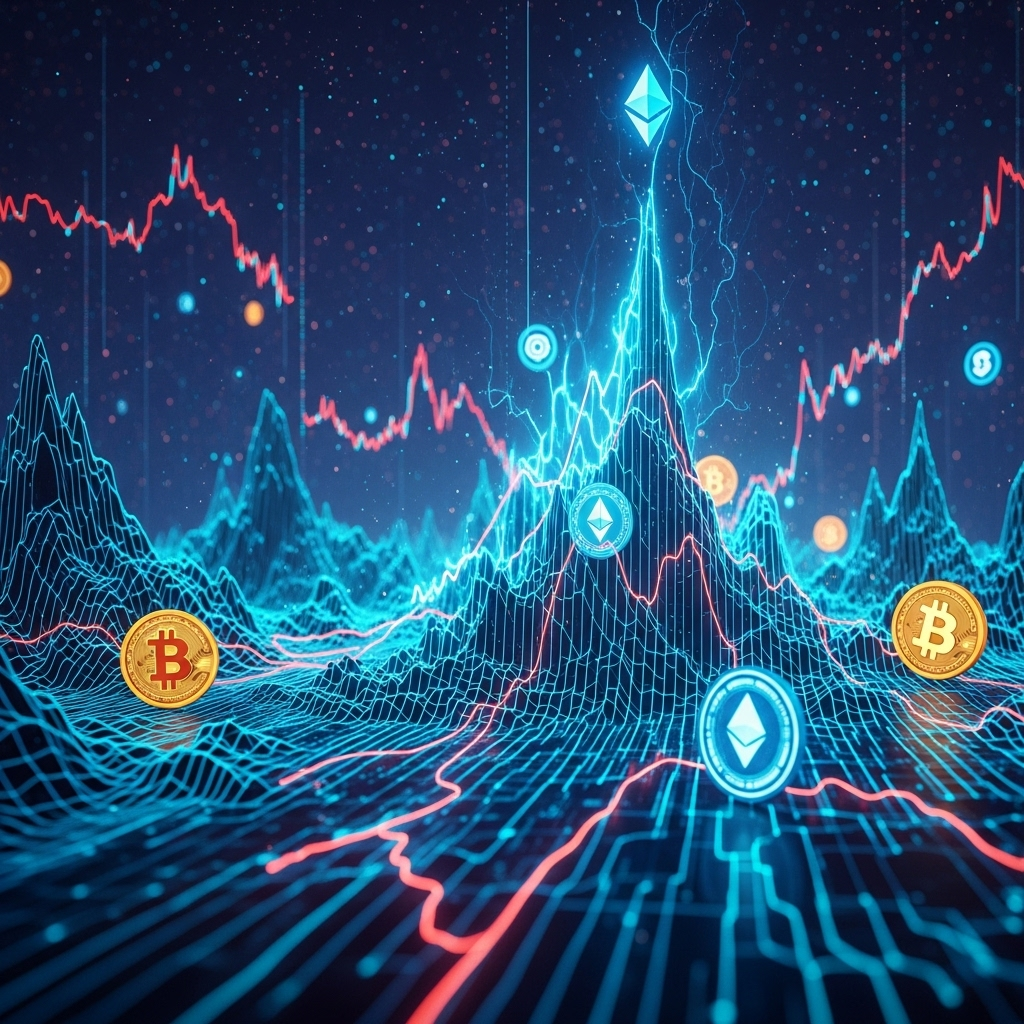 Vibrant digital art of music waveforms transforming into glowing blockchain tokens instantly depositing into an artist's digital wallet, illustrating instant on-chain music royalties and blockchain payouts