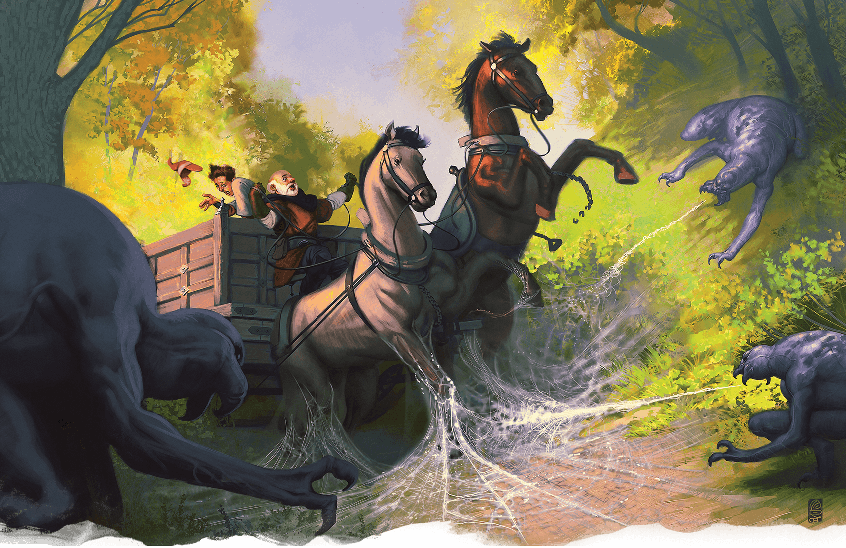 Vibrant illustration of shadowy figure multiplying into countless fake avatars infiltrating glowing DAO network, symbolizing Sybil attacks in privacy-preserving decentralized organizations