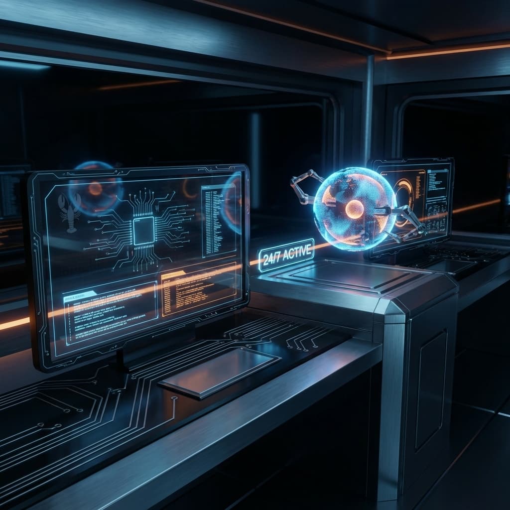 Vibrant illustration of AI agents autonomously performing USDC micropayments via x402 protocol on Base chain, showcasing Coinbase's HTTP-native payment solution for AI transactions