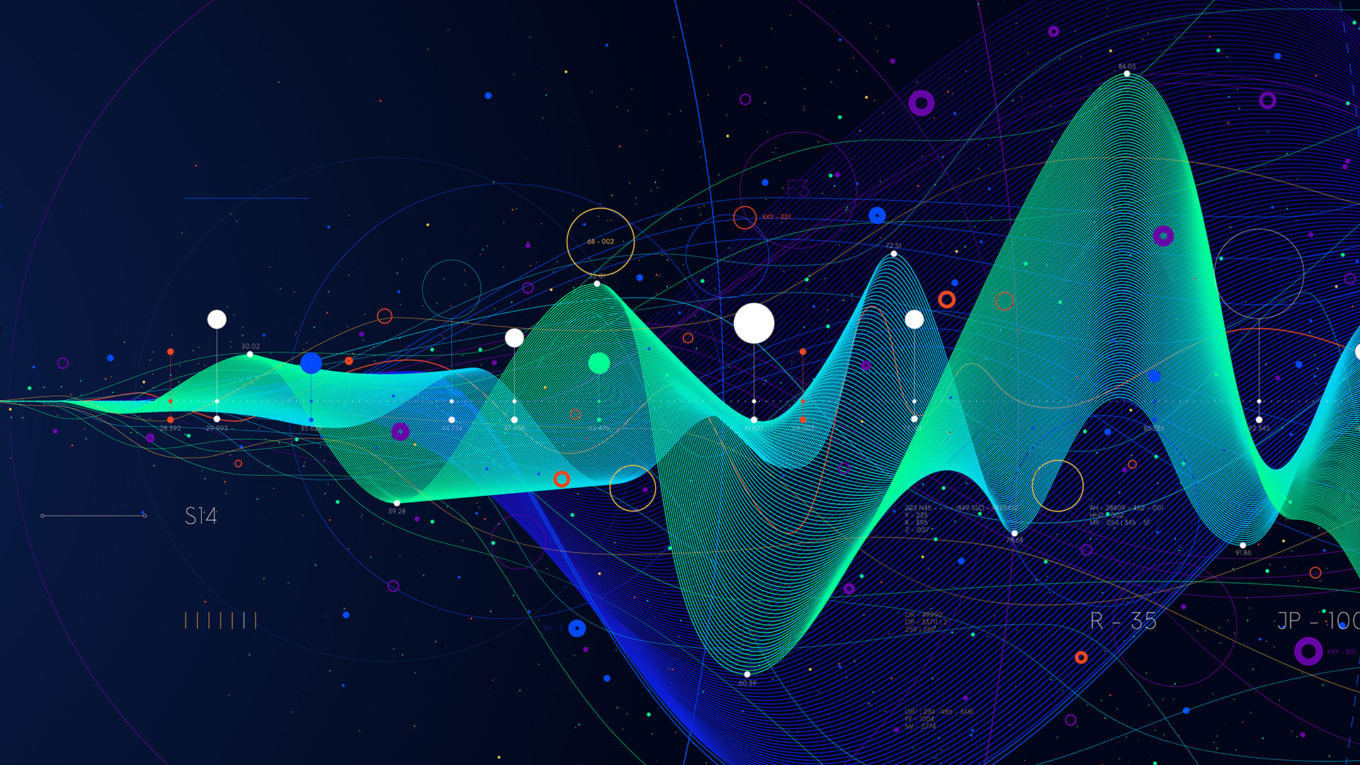 Vibrant illustration of blockchain datasets flowing into AI neural networks with golden royalty streams, representing perpetual royalties for creators in onchain dataset marketplaces for AI fine-tuning