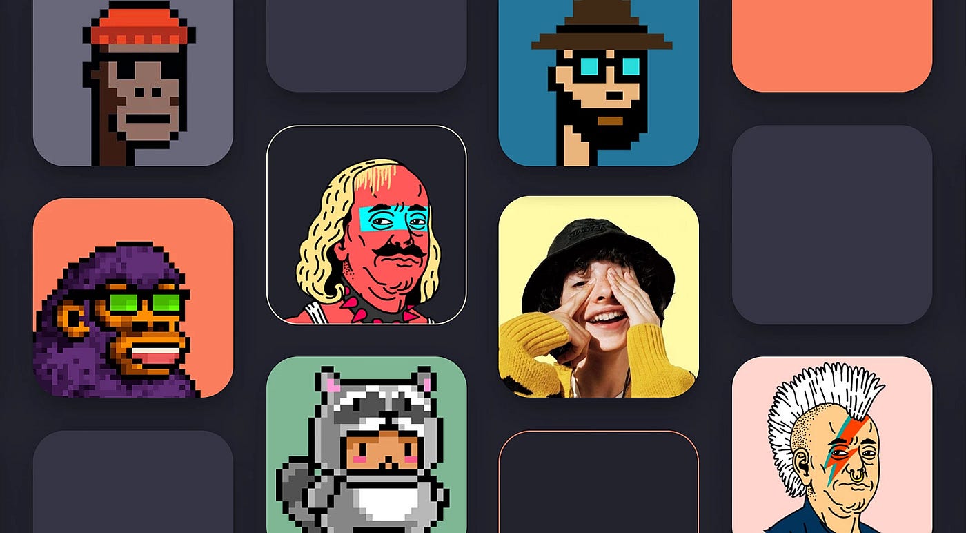 Vibrant digital illustration of NFT holders exchanging blockchain loyalty tokens in a futuristic community hub, showcasing Web3 loyalty programs for NFT communities and long-term retention