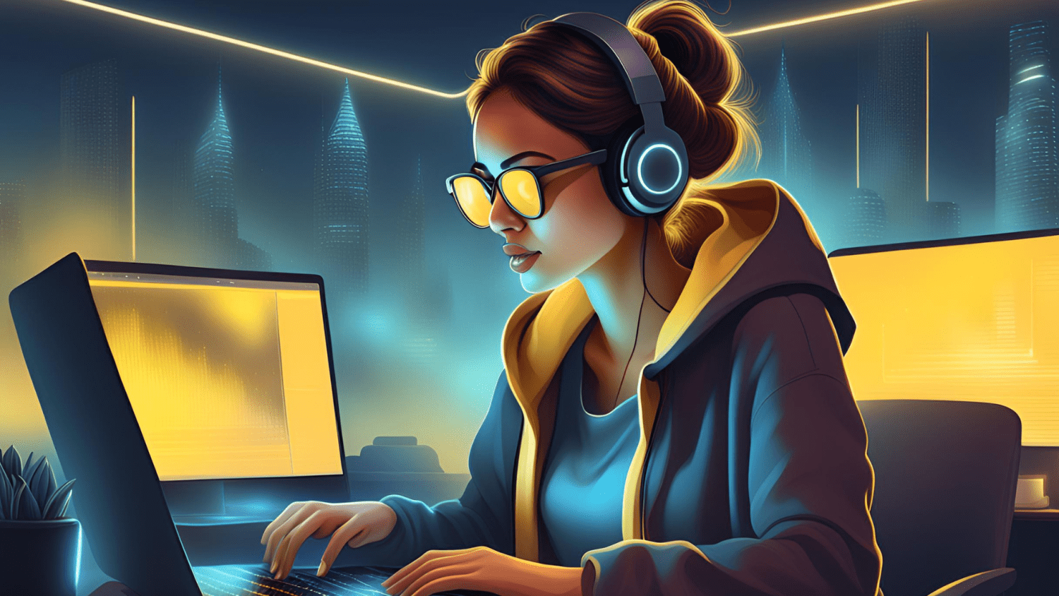 Vibrant illustration of Twitter like hearts, retweet arrows, and comment bubbles transforming into glowing engagement tokens on a blockchain network, symbolizing Web3 rewards for social media interactions