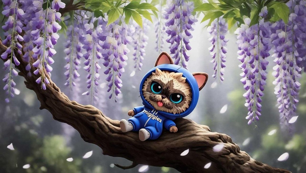 Vibrant MIGGLES character NFT collection artwork showcasing Base memecoin branding and iconic crypto meme design