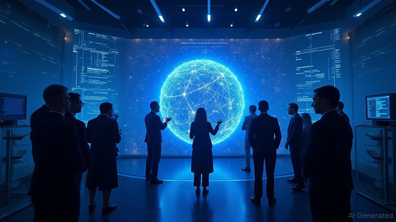 Conceptual illustration of tokenized stocks growth on Solana blockchain in 2025, featuring digital assets and blockchain integration visuals