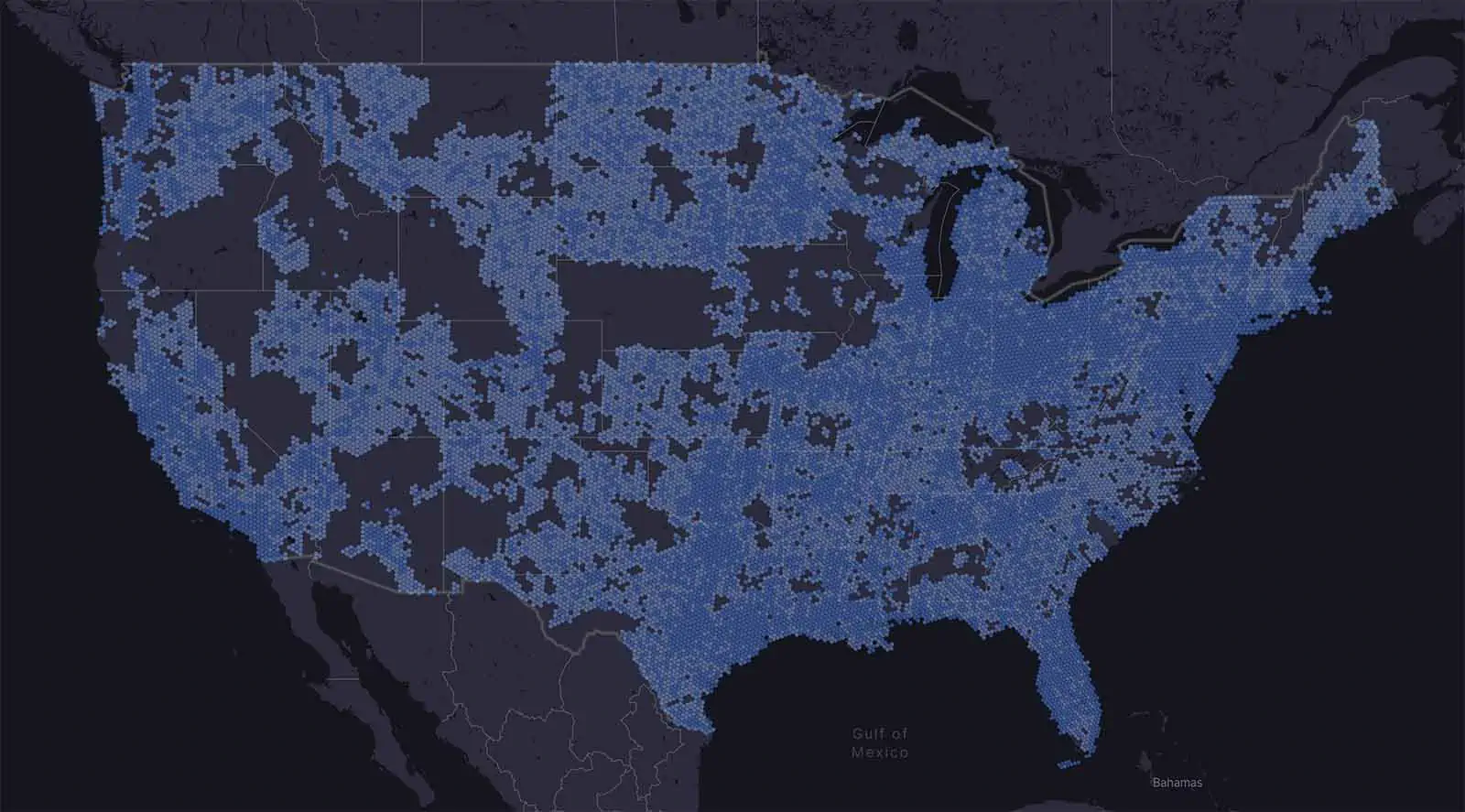 Compact $249 Helium hotspot versus massive AT&T 5G tower size comparison, highlighting decentralized network deployment ease, low cost, and coverage incentives