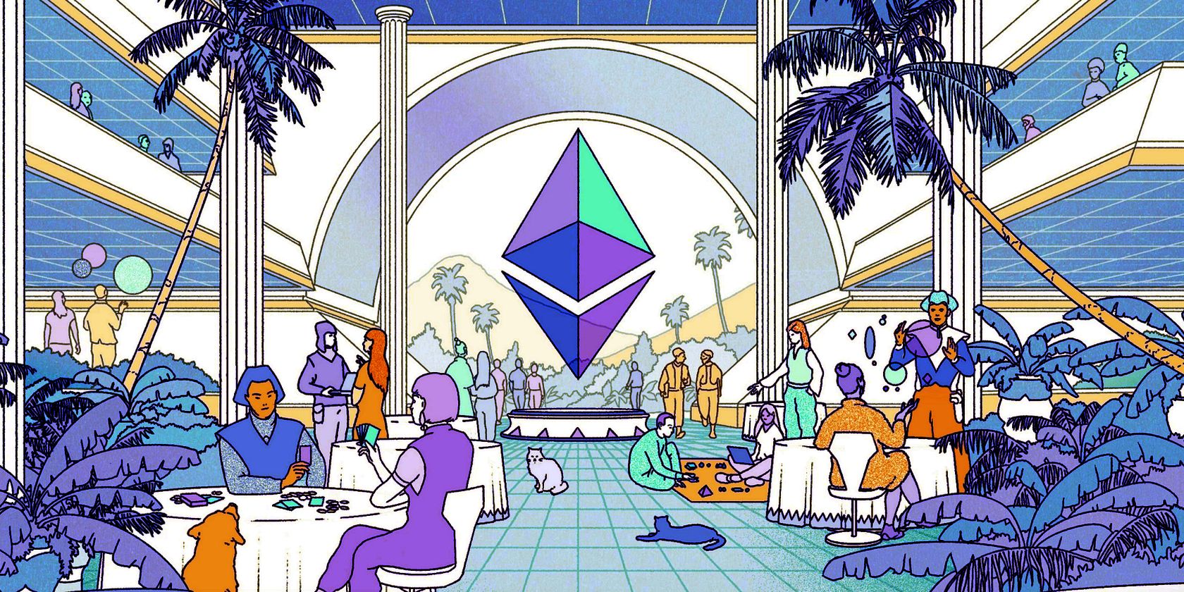 Glowing NFT badge representing DAO contributor reputation on Ethereum blockchain, futuristic on-chain governance badge for Web3 DAOs in 2025