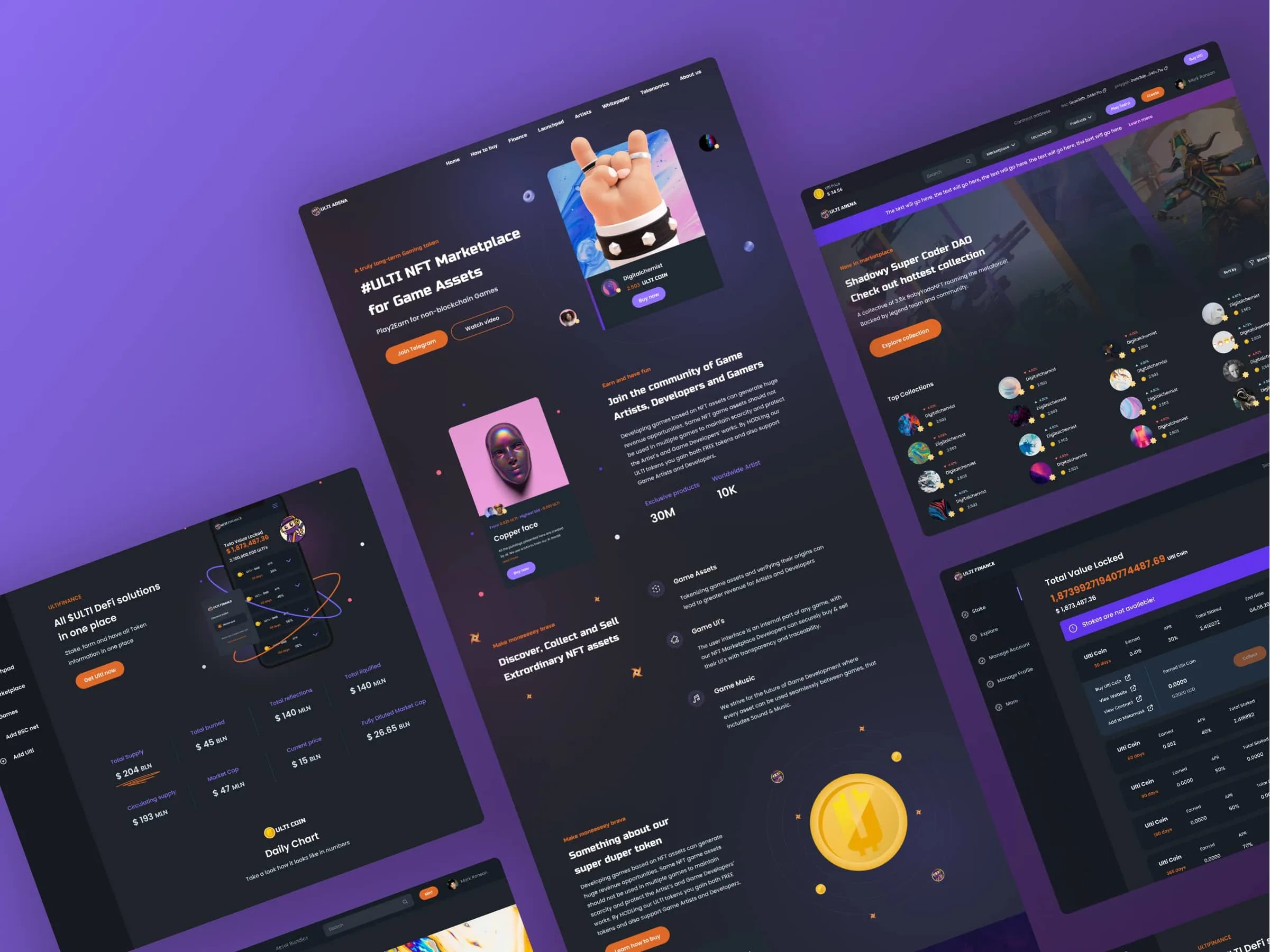 Players trading NFT game assets in a blockchain-based marketplace, showcasing peer-to-peer digital ownership and exchange