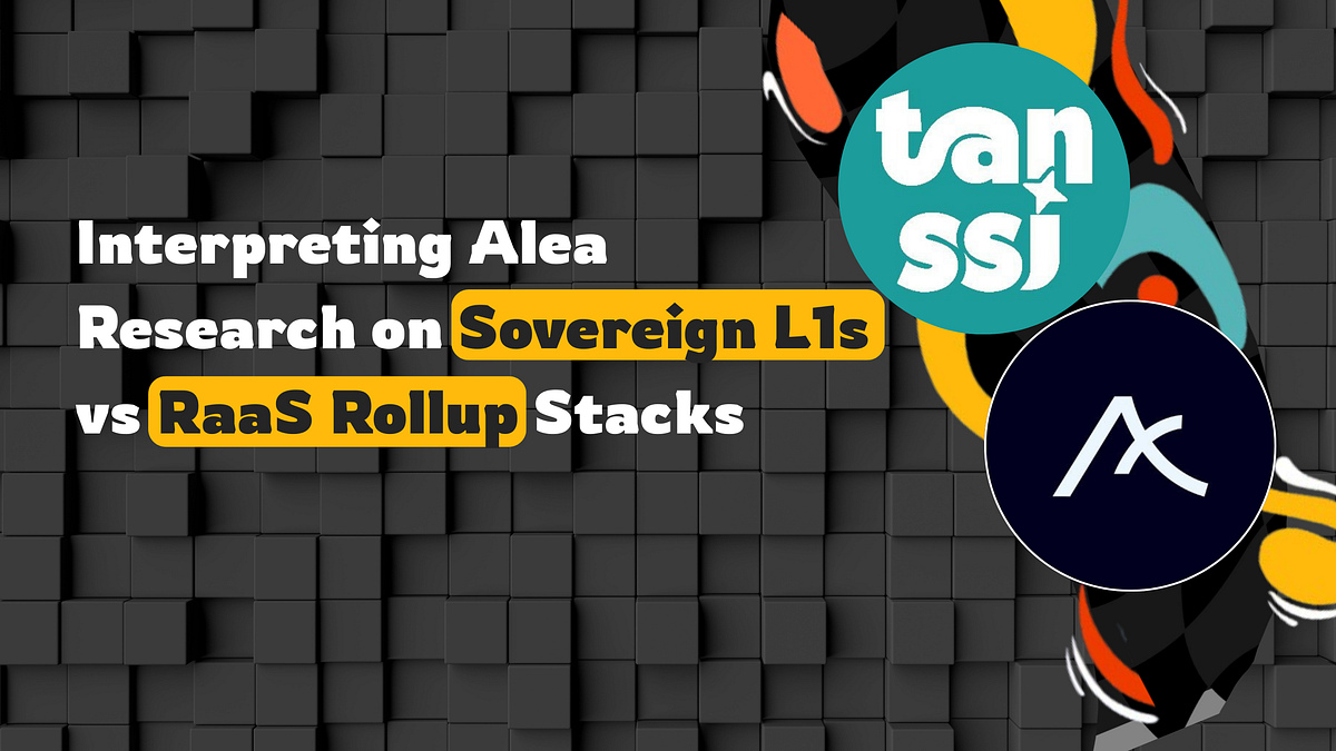 Visual spectrum diagram contrasting RaaS rollups and sovereign L1 frameworks like Tanssi and Saga for appchain deployment, highlighting control-plane differences in blockchain appchains
