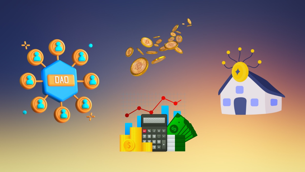Visual summary of stablecoin risk factors for DAO treasuries in 2025, featuring icons for technical, economic, regulatory, and operational risks in decentralized finance.