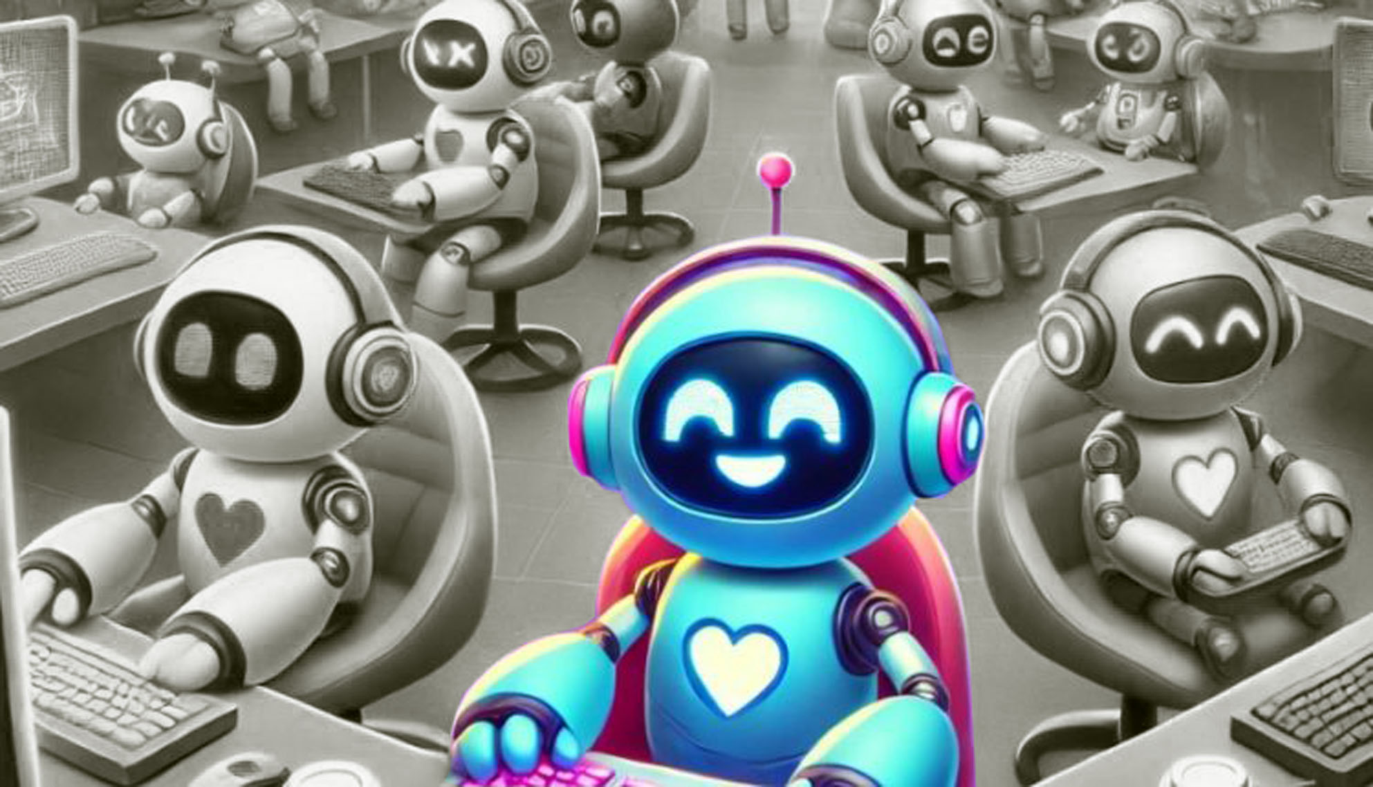 Interconnected AI agents powering a virtual economic ecosystem in Agent vs Agent (AvA) gaming, illustrating autonomous digital entities collaborating and competing within a blockchain-based entertainment economy.