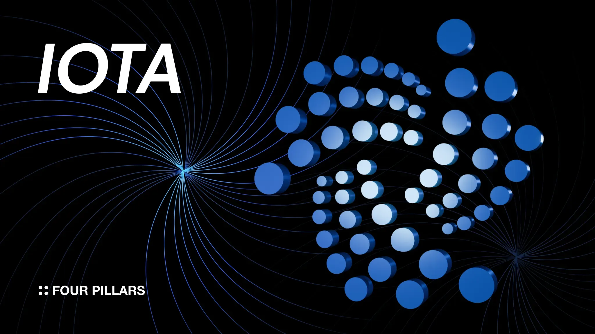 Visualization of IoT devices exchanging value using IOTA Tangle's feeless microtransactions in 2025