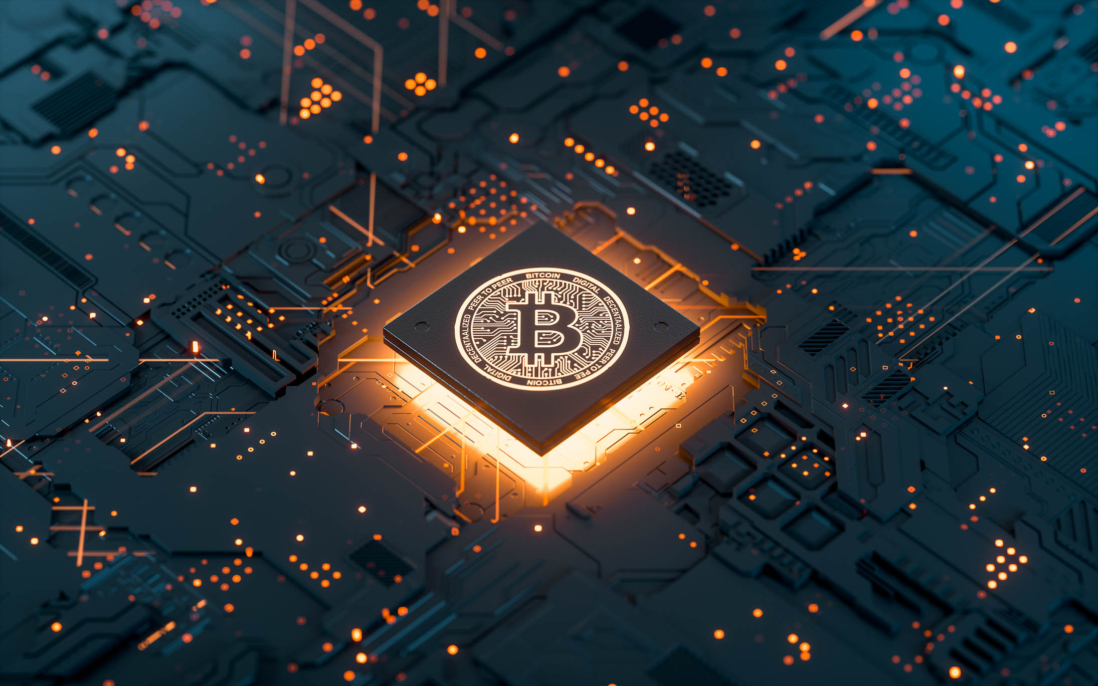 Illustration of onchain KYC attestations connecting crypto wallets across multiple blockchain networks, symbolizing secure and interoperable identity verification for Web3 token sales.